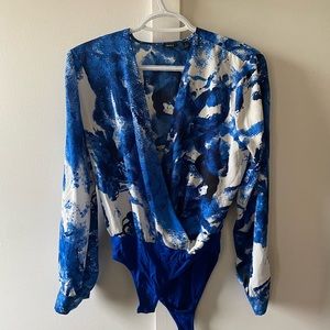 Silk Aritzia Bodysuit